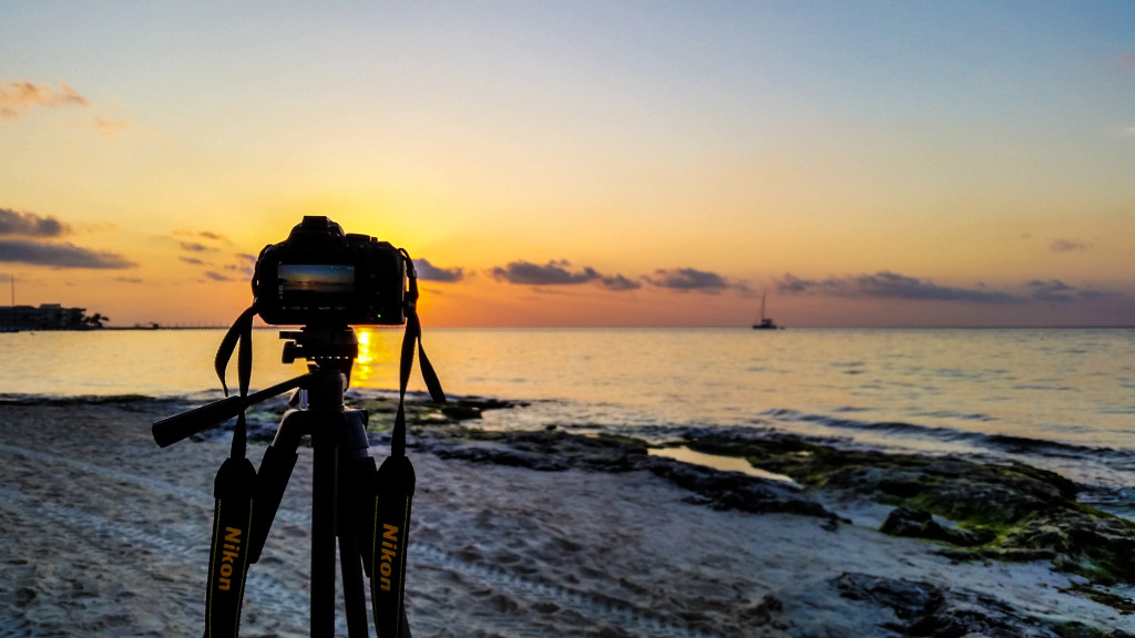 Sunrise in Playa del Carmen