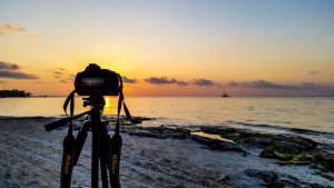 Sunrise in Playa del Carmen