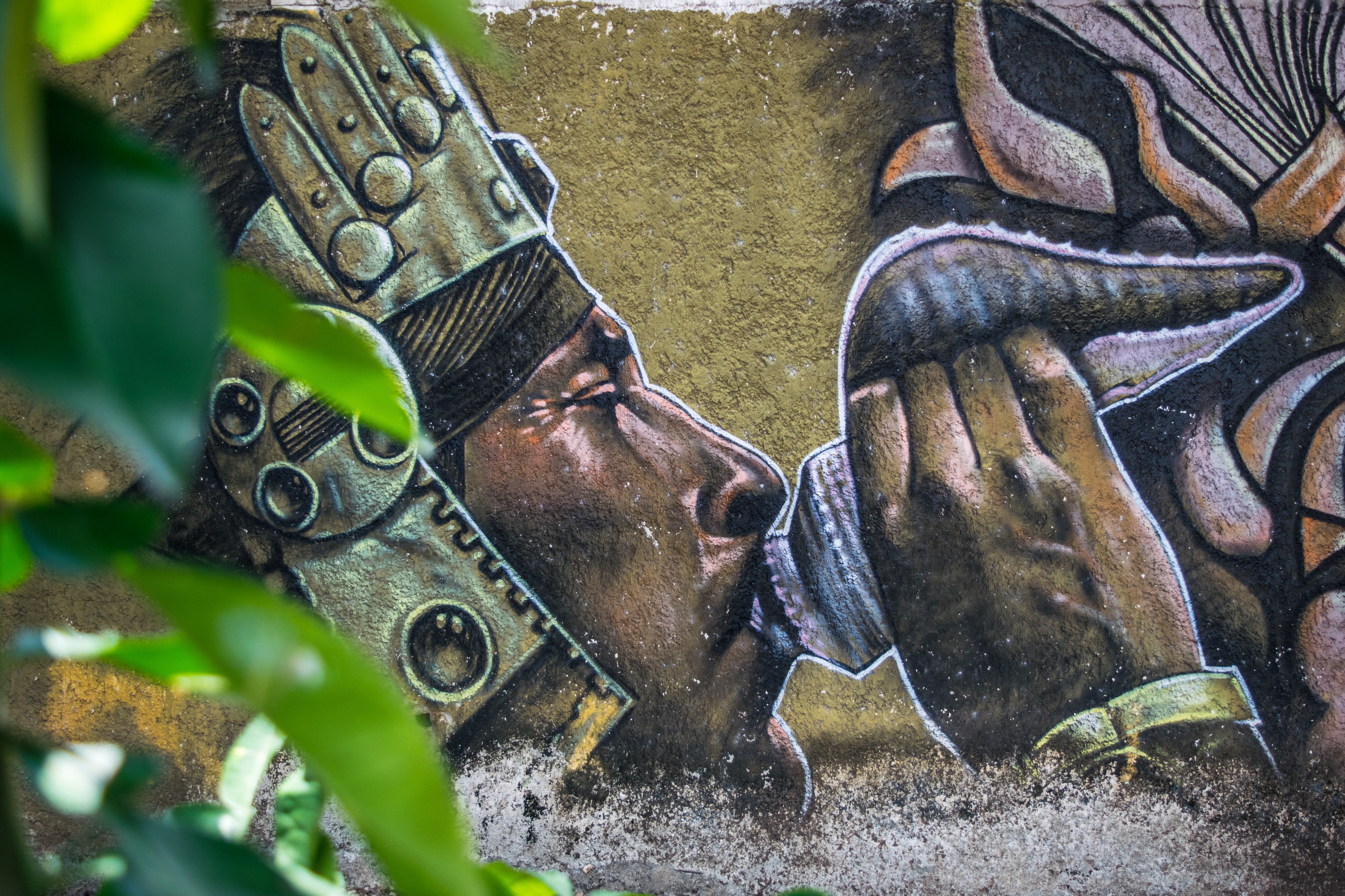 Mayan Street Art in Cancun 2