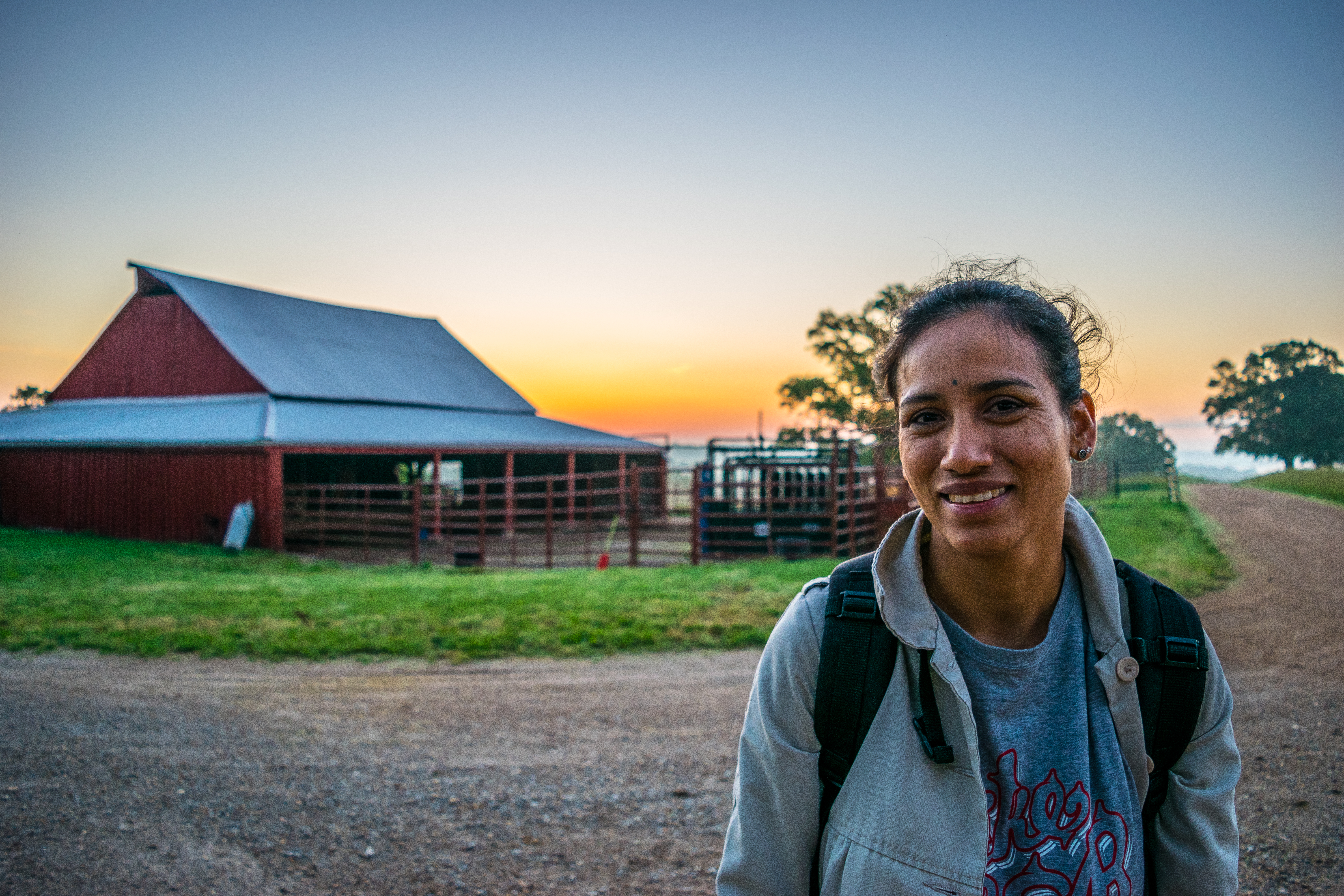 Cris at the ranch