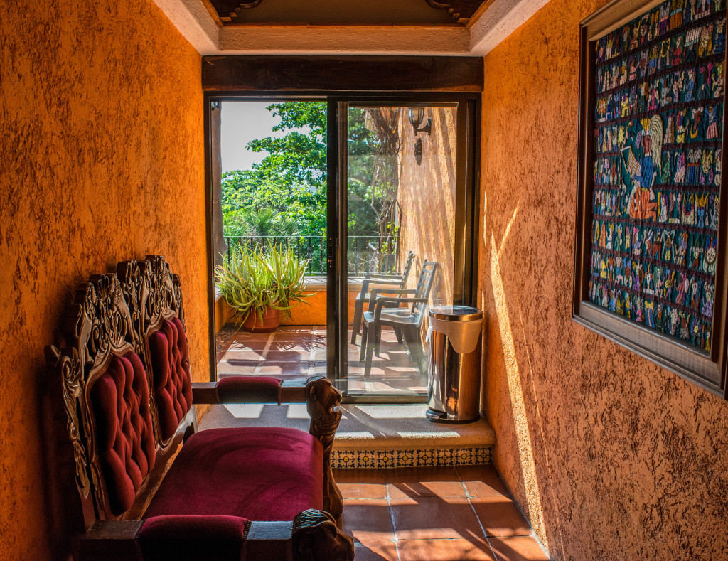 balcony at Hotel Lunata