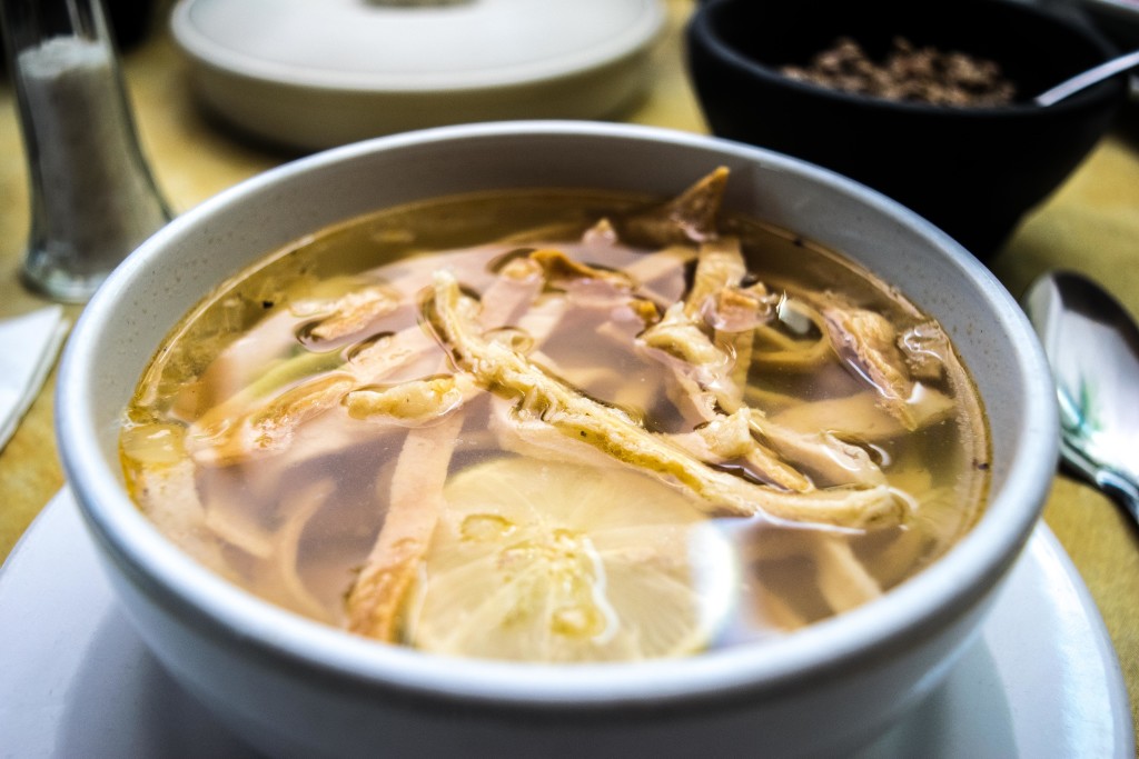 sopa de lima Restaurante Labna Cancun