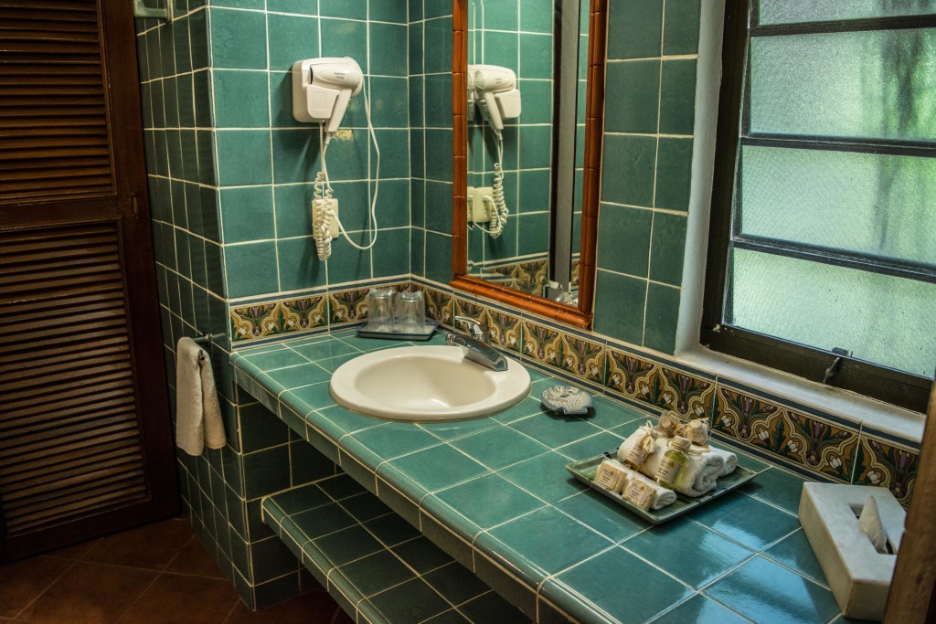 bathroom in the bungalow