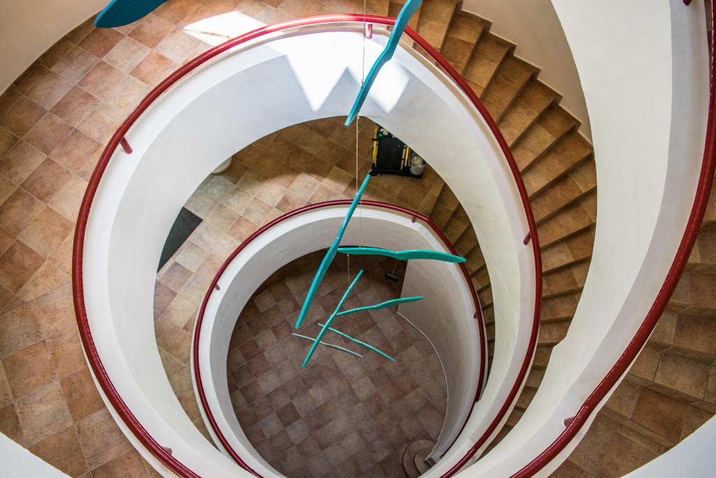 interior spiral staircase