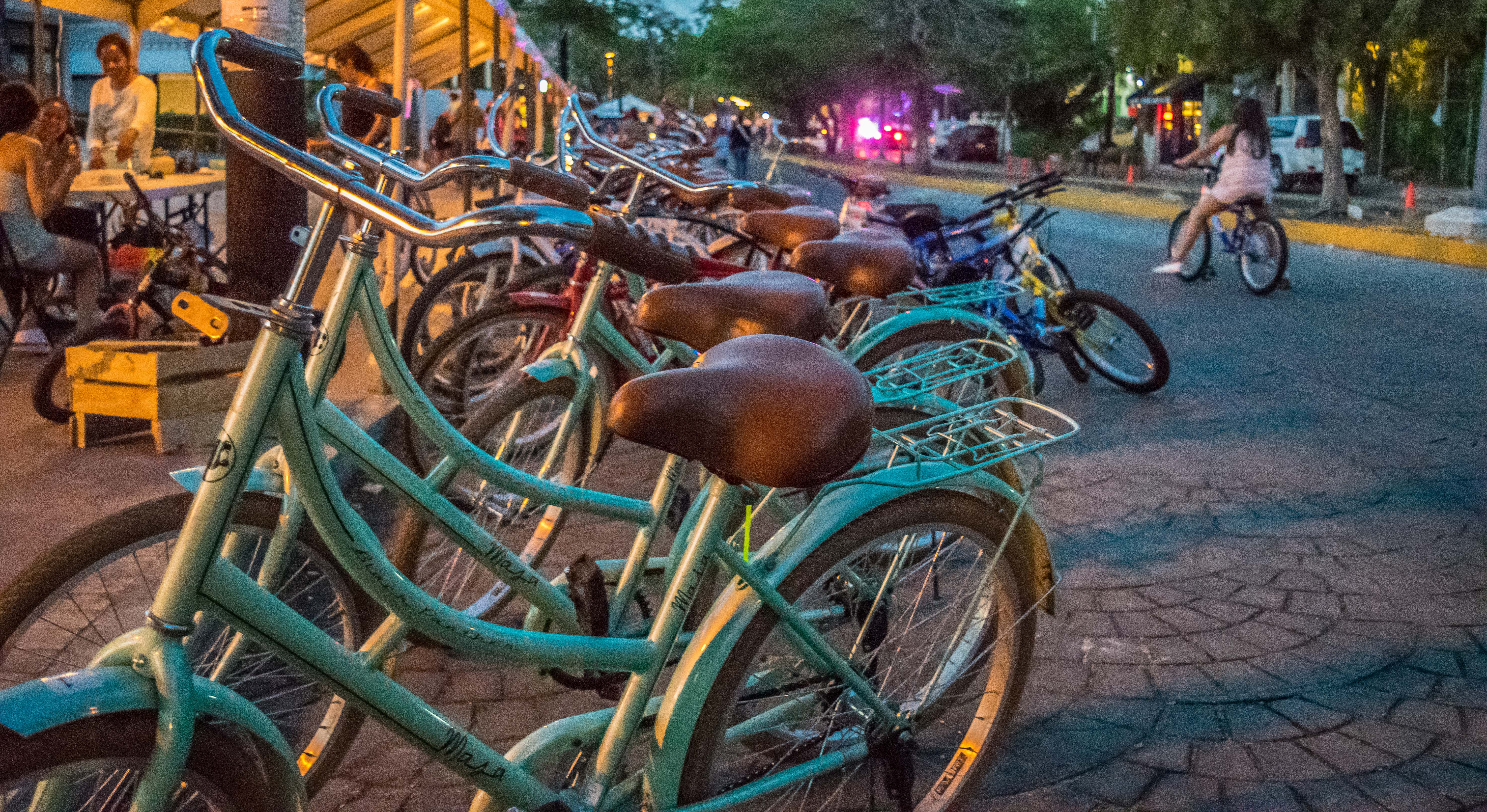 bikes at Co'ox event in Cancun