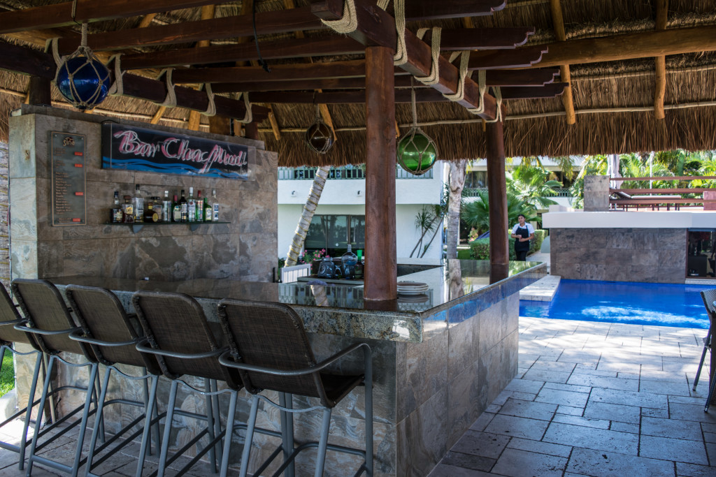 bar chac mool in afternoon