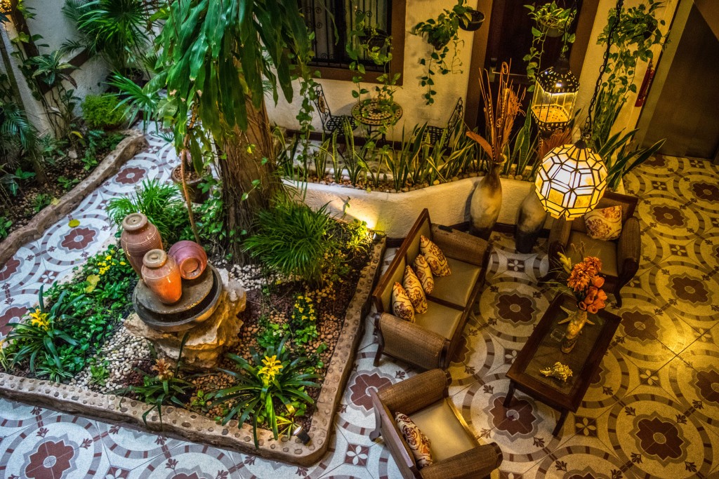 lobby at Posada Mariposa