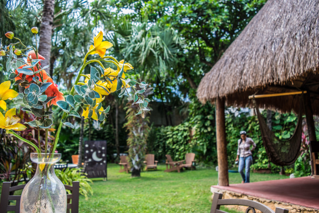 flowers in the Lunata garden