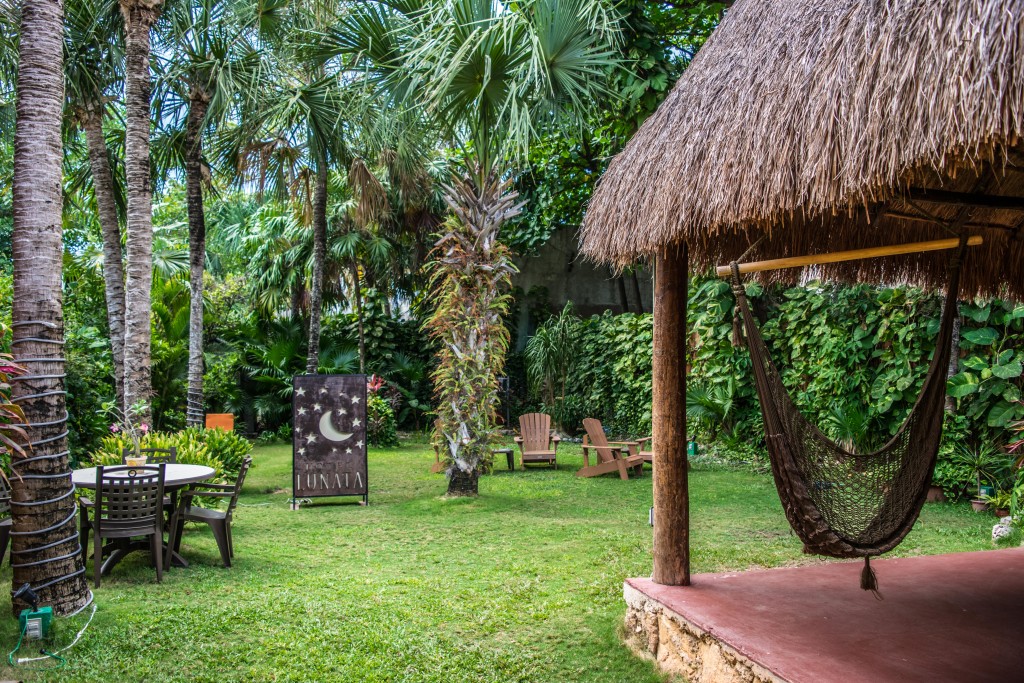 Garden at Hotel Lunata