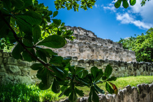 Ruins at Maya Museum, Cancun