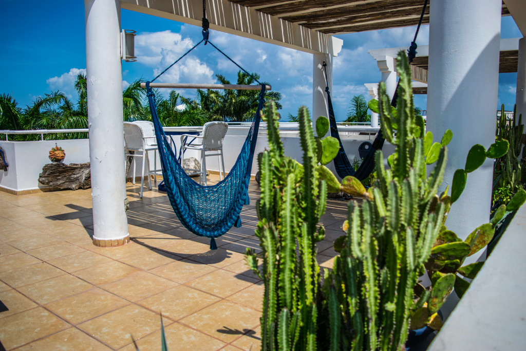 rooftop hammock