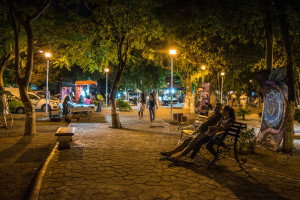 Hippy Park in Cancun