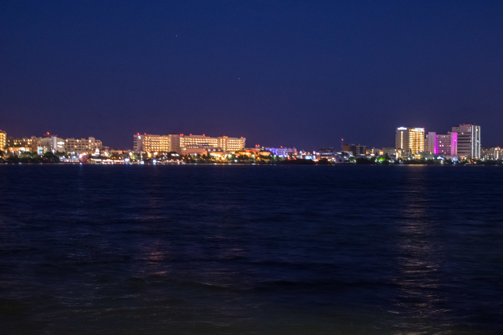 Hotel Zone at night