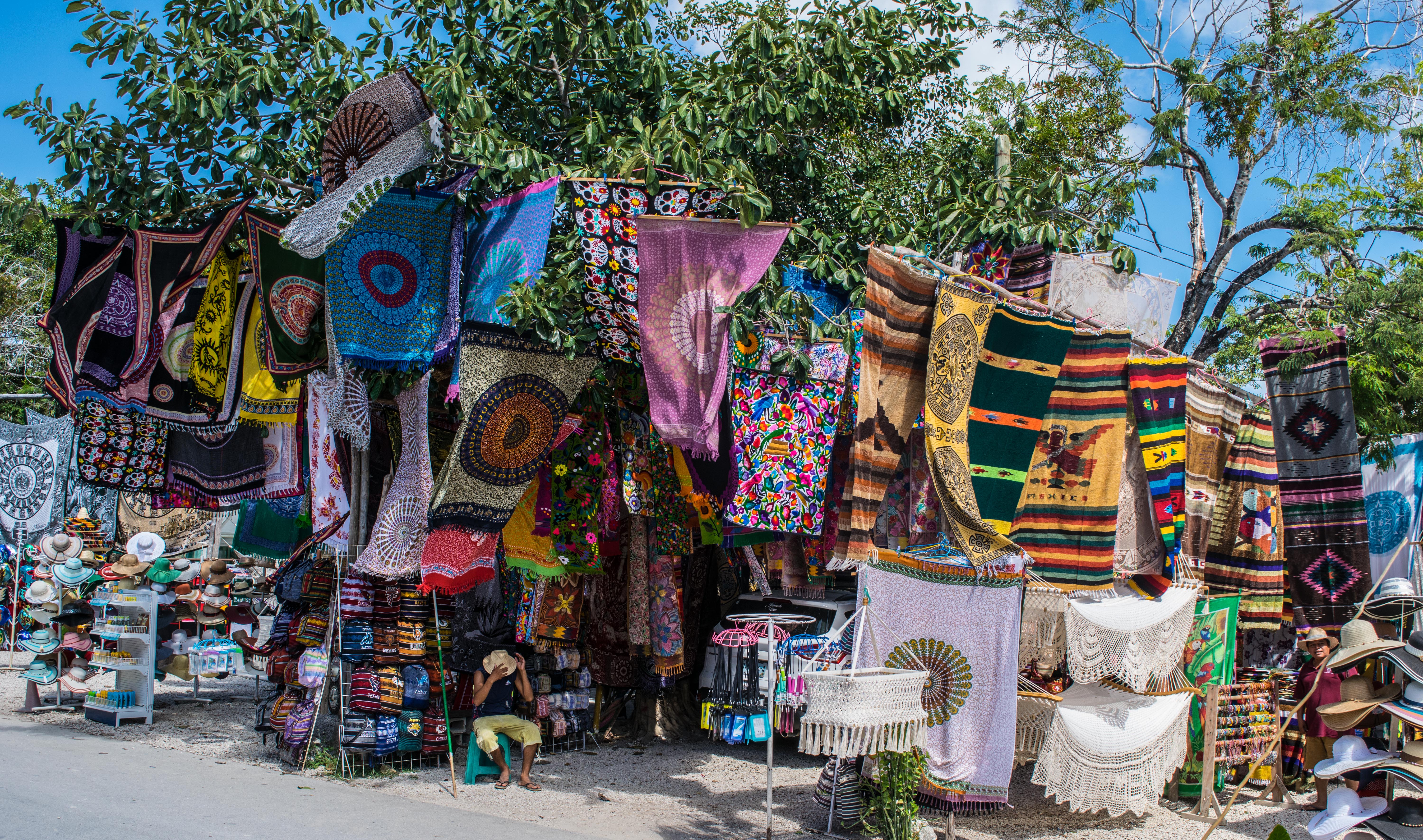 market at Tulum, Mexico