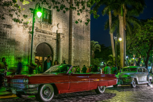 night wedding in Mérida, Yucatán