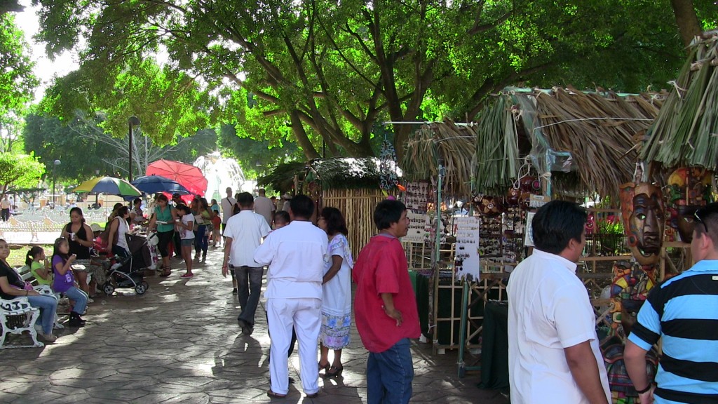 people shopping