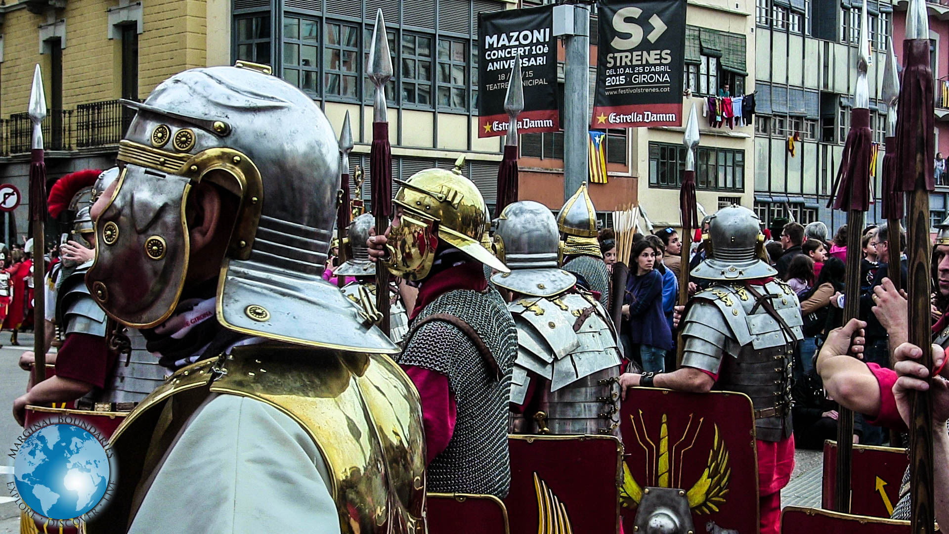 Manaies soldiers in Girona