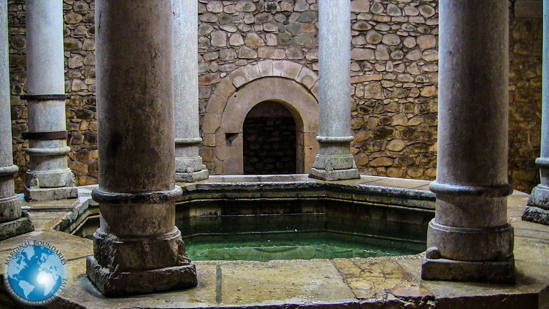 The Arabian Bath House in Girona