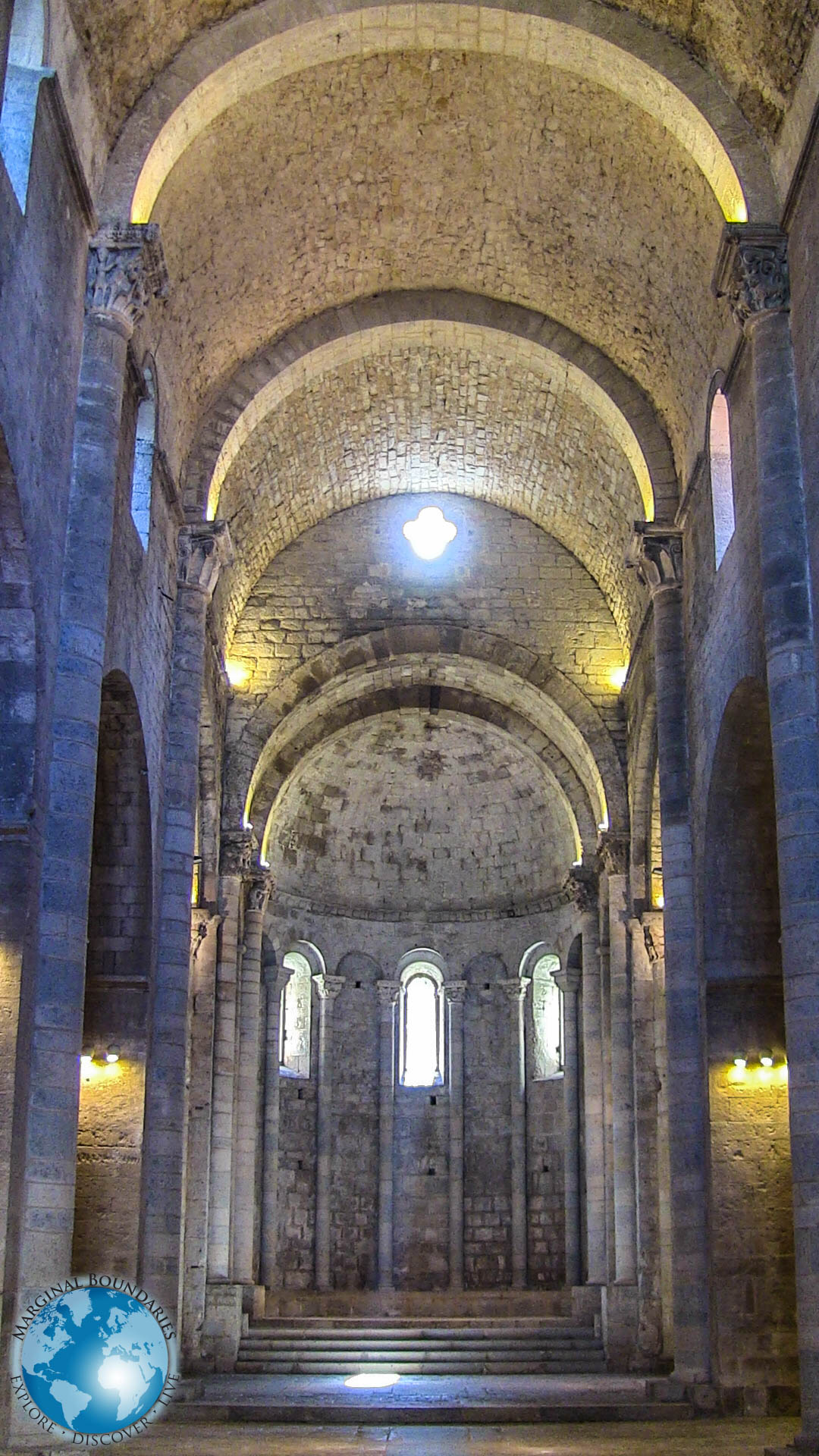 The entry to the Monastery of Sant Pere de Galligants
