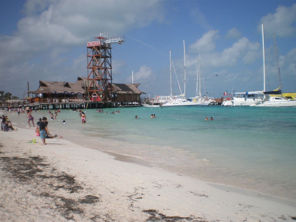 Playa Tortugas in Cancun, Mexico