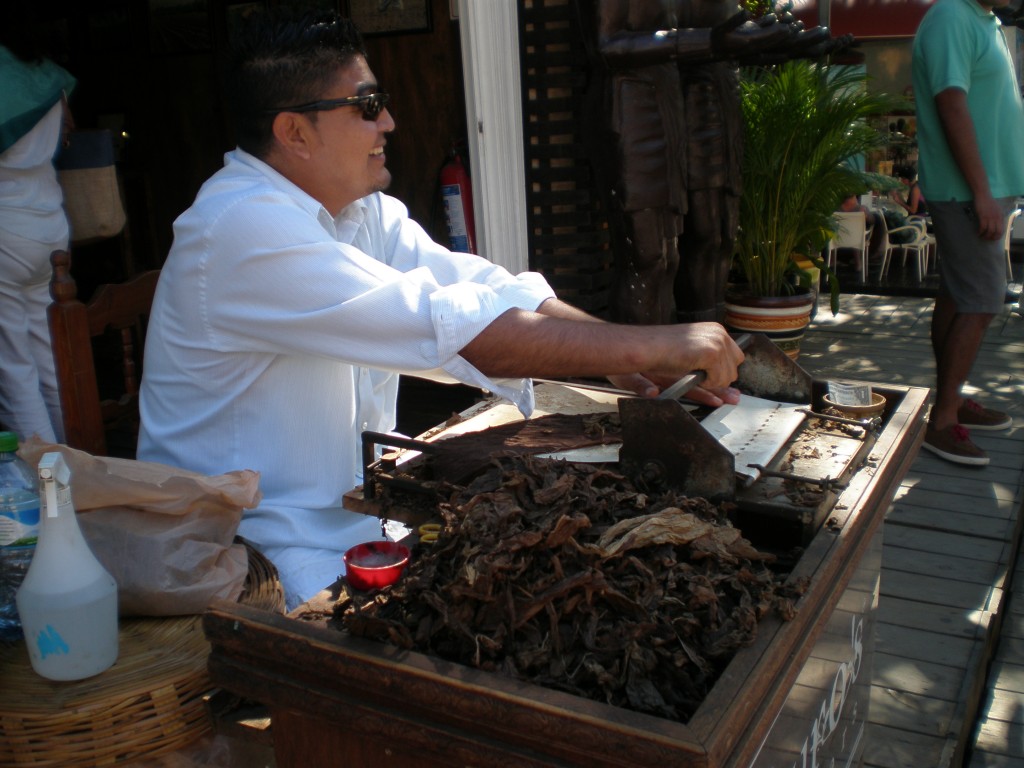 hand-rolled cigars