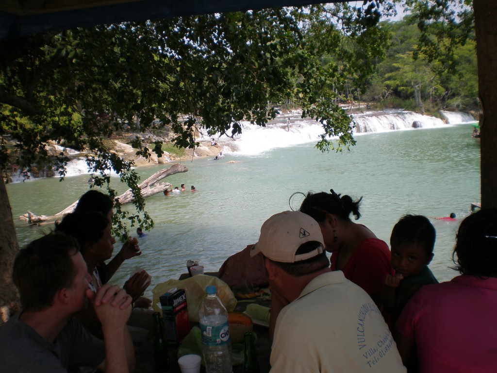 Picnic at the Cascadas Reformas