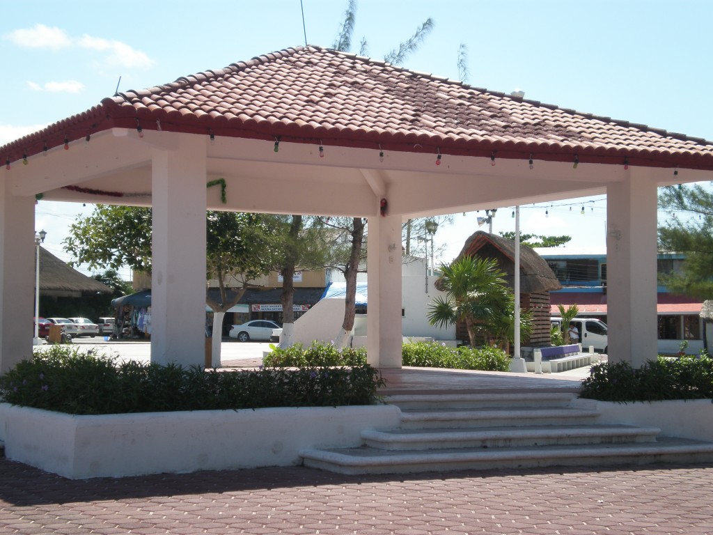 Gazeebo in the zocalo