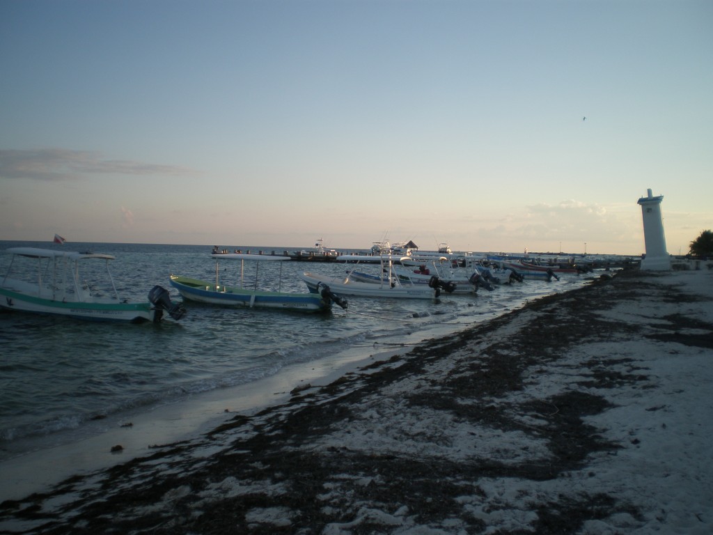 Boats on the  beach