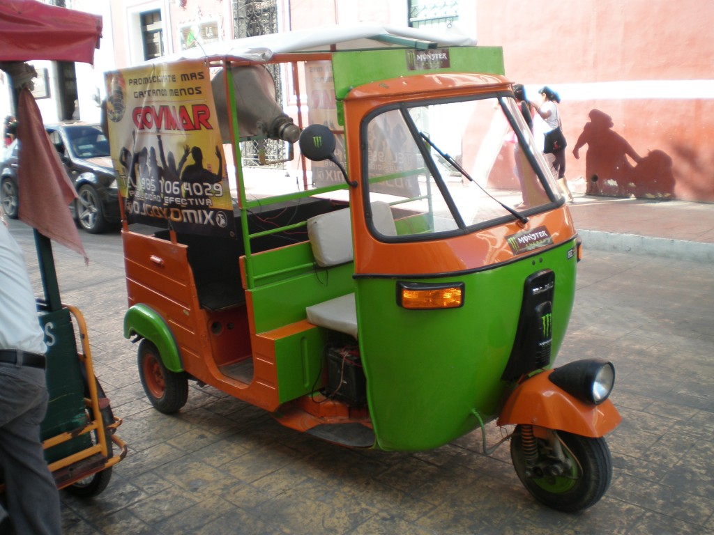 colorful tri-scooter