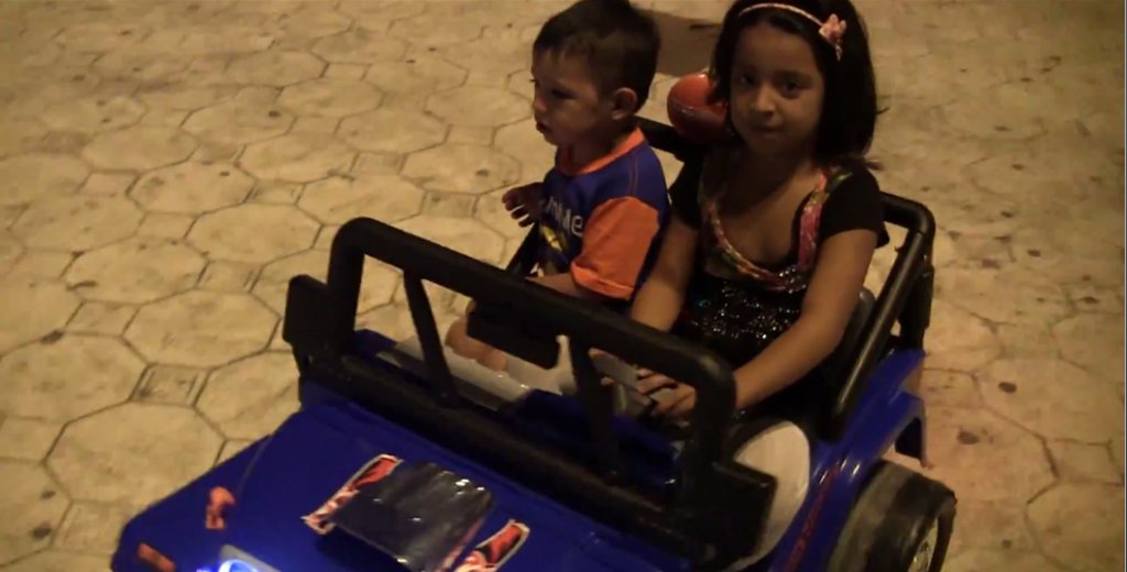 kids driving cars