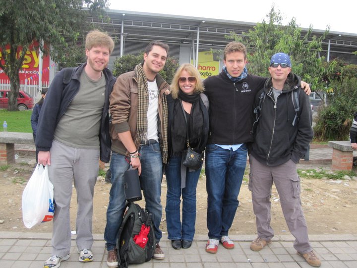 Me and Friends Backpacking in Colombia