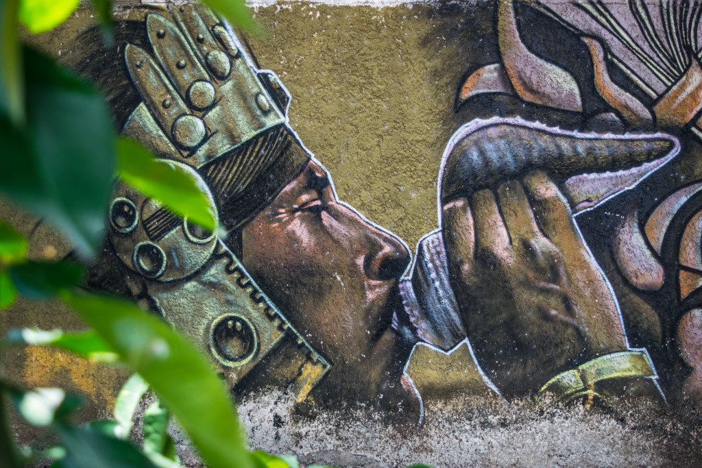 Mayan Street Art in Cancun 2