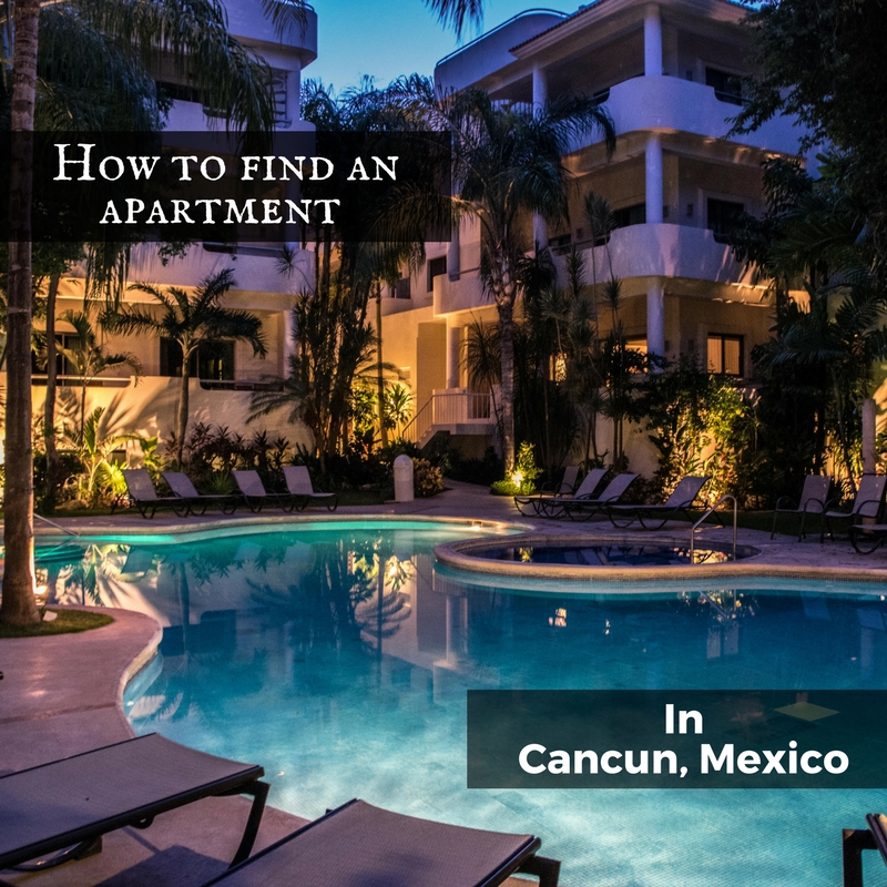 how to find an apartment in cancun